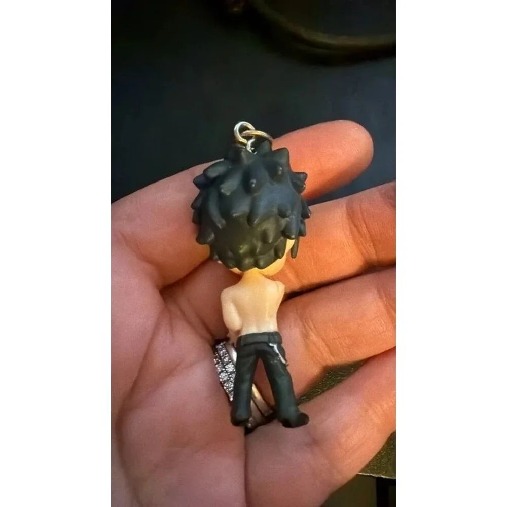 Fairy Tail Gray Fullbuster Chibi Mini Figure Charm - Shirtless Ice Mage